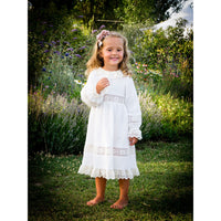 Little Eyelet White Alice Dress