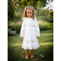 Little Eyelet White Alice Dress