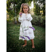 Little Eyelet White Alice Dress