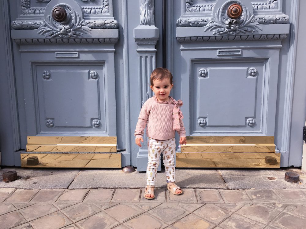 Atelier Choux  Seaside Blue Leggings