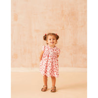 Question Everything Red Cherry Leilani Baby Dress