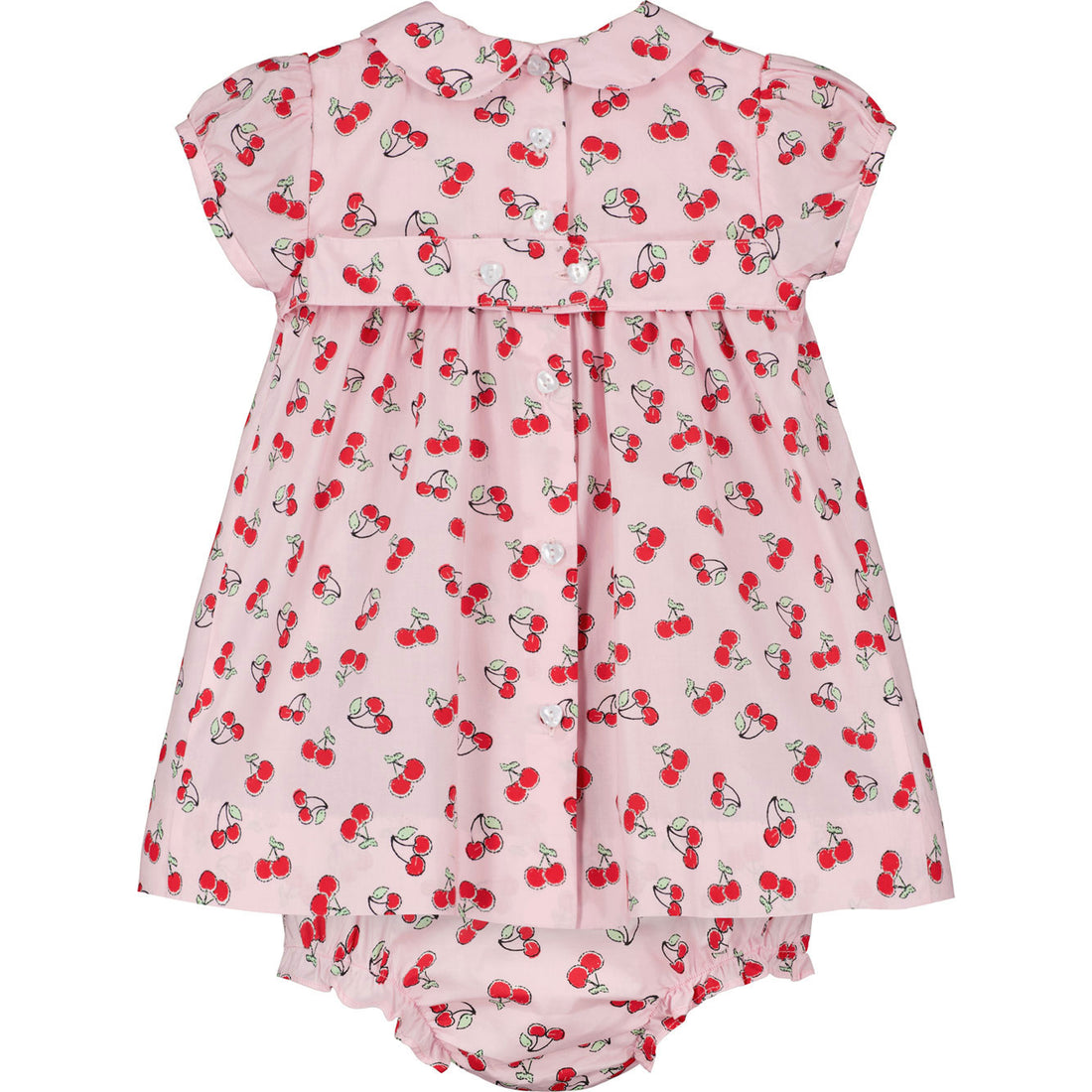 Question Everything Red Cherry Leilani Baby Dress