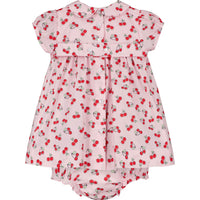 Question Everything Red Cherry Leilani Baby Dress