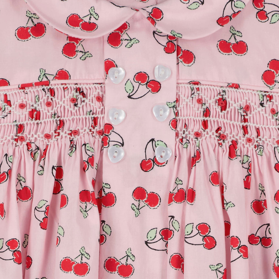 Question Everything Red Cherry Leilani Baby Dress