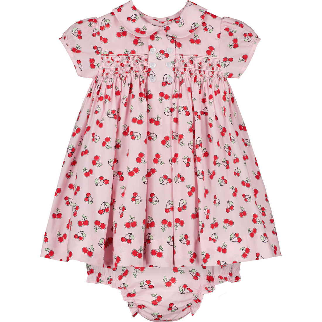 Question Everything Red Cherry Leilani Baby Dress
