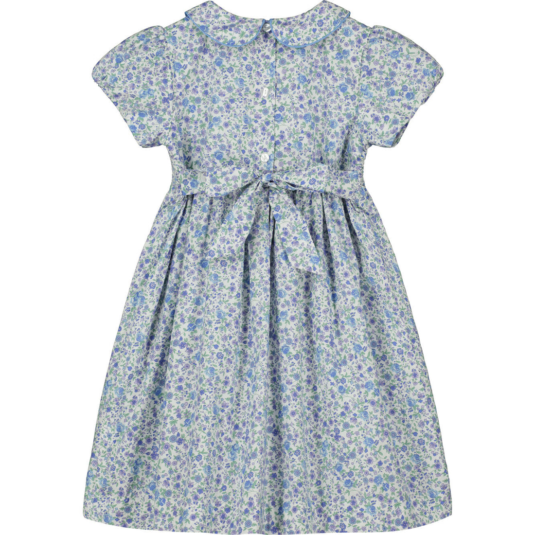 Question Everything Blue Liberty Leni Dress