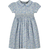Question Everything Blue Liberty Leni Dress