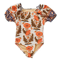 Pink Chicken Golden Poppy Gilded Floral Lexi Suit