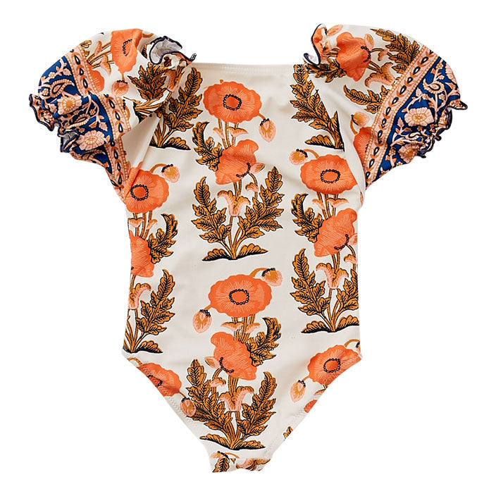 Pink Chicken Golden Poppy Gilded Floral Lexi Suit