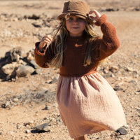 Buho Rust Boho Combi Dress