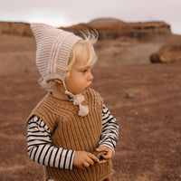 Buho Cream Baby Soft Knit Hat