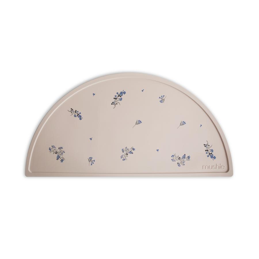 Mushie Lilac Flowers Silicone Place Mat