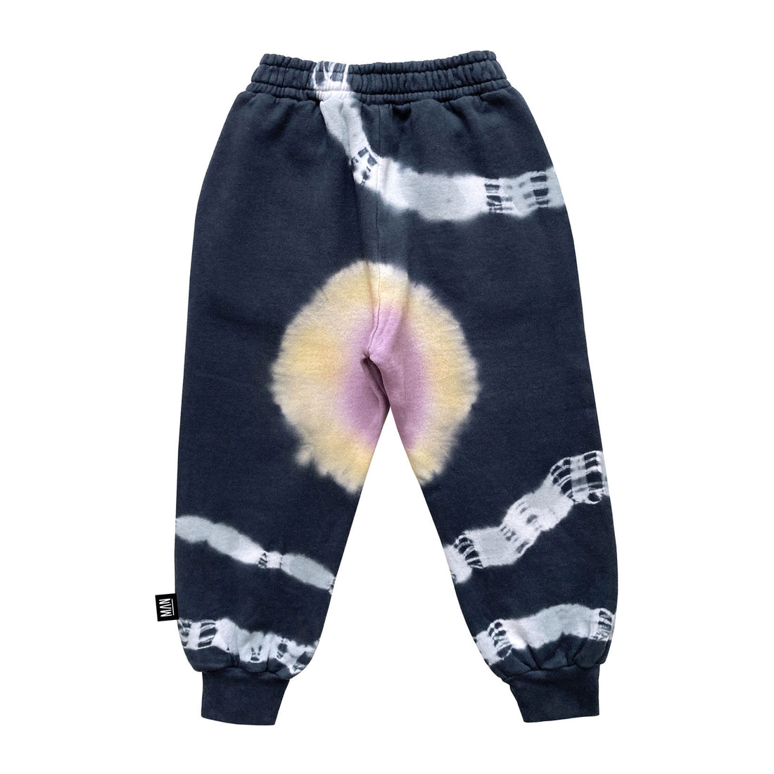 Little Man Happy Multicolor Dark Night Tie Dye Sweatpants