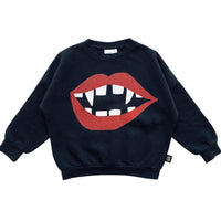 Little Man Happy Black Fangster Sweatshirt