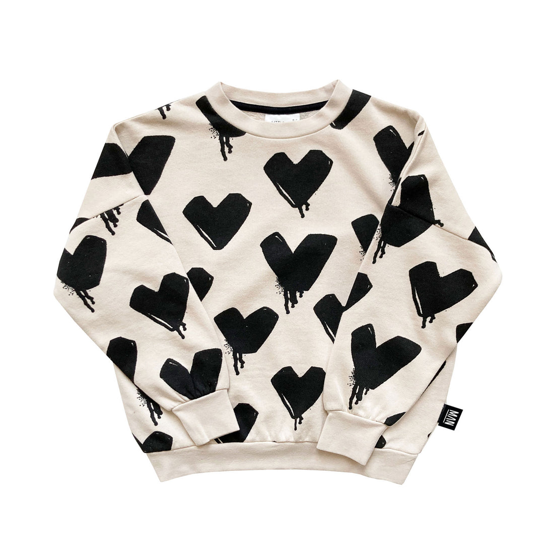 Little Man Happy Fog Melting Heart Sweatshirt