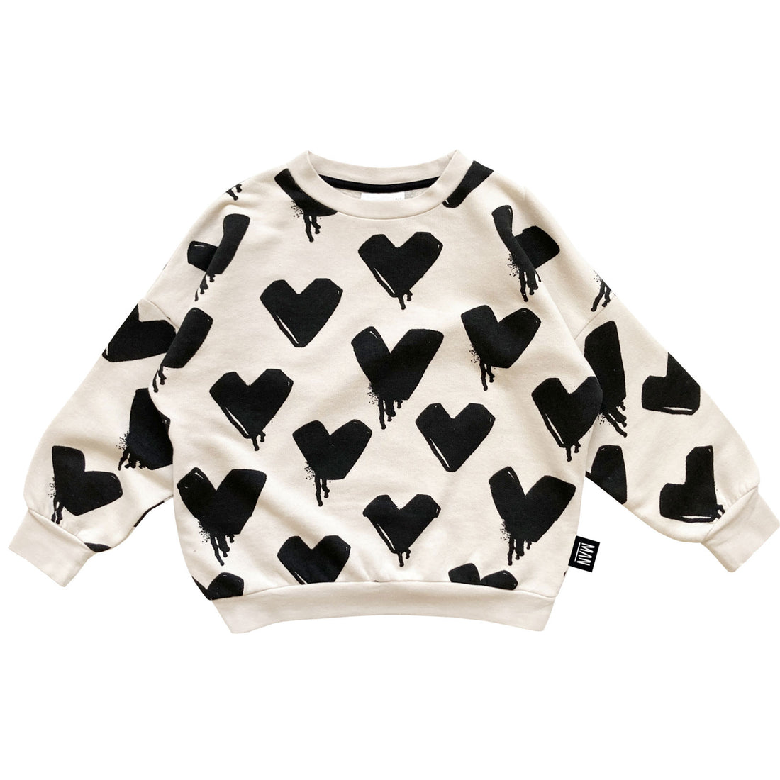 Little Man Happy Fog Melting Heart Sweatshirt
