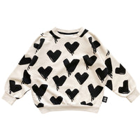 Little Man Happy Fog Melting Heart Sweatshirt
