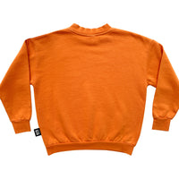 Little Man Happy Hawaiian Sunset Eye Ball Orange Sweatshirt