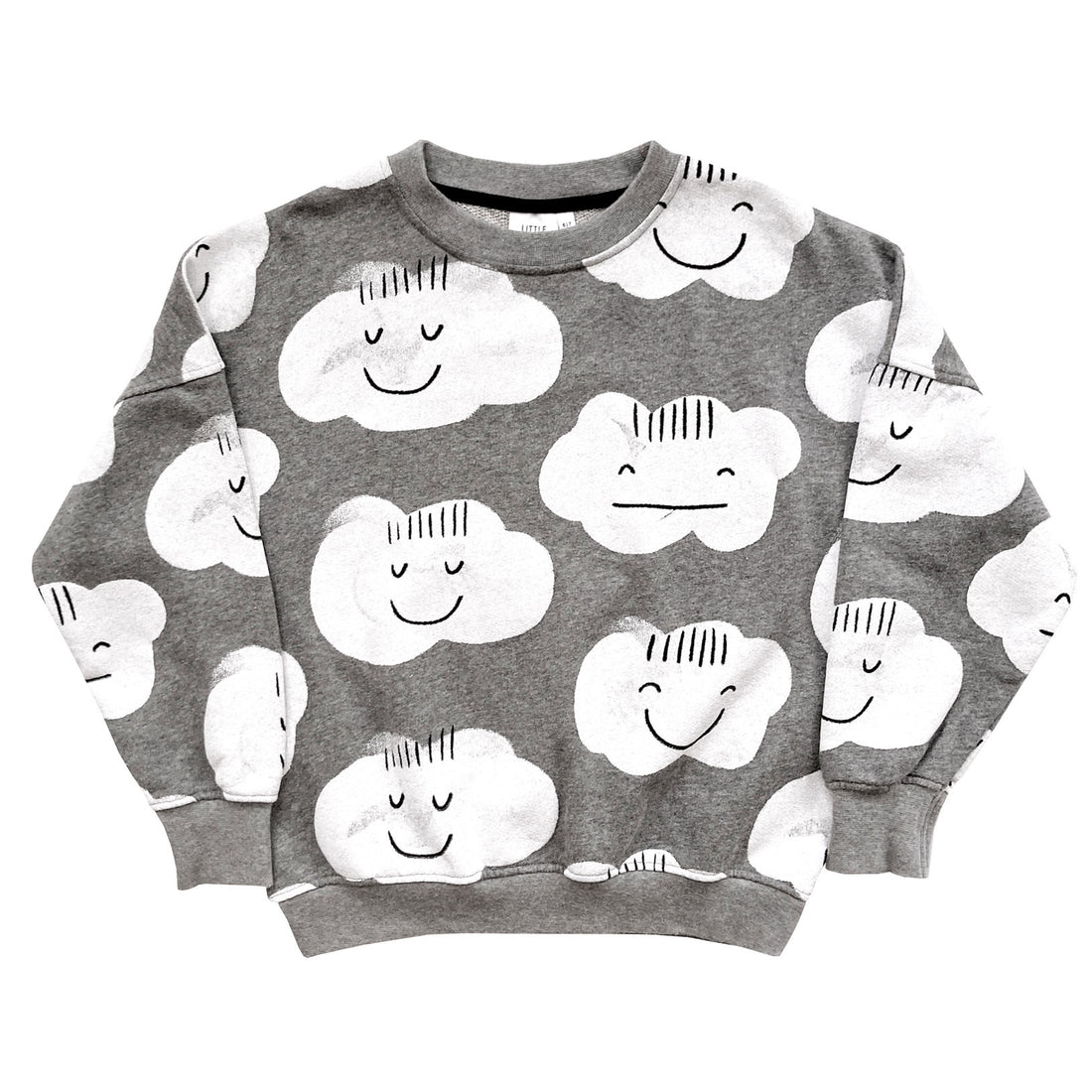 Little Man Happy Storm Front Happy Cloud Sweatshirt