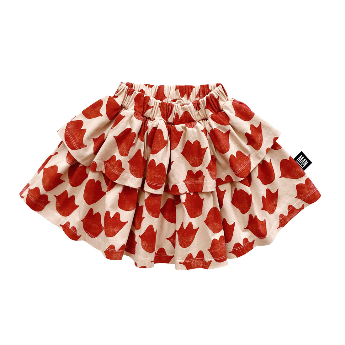 Little Man Happy Sandshell Kisses Layered Skirt