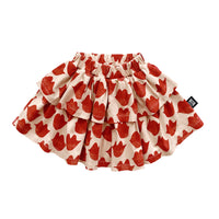 Little Man Happy Sandshell Kisses Layered Skirt