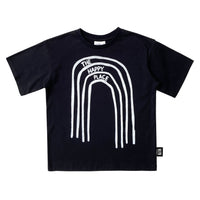 Little Man Happy After Dark Lost In Happiness Skate T-Shirt