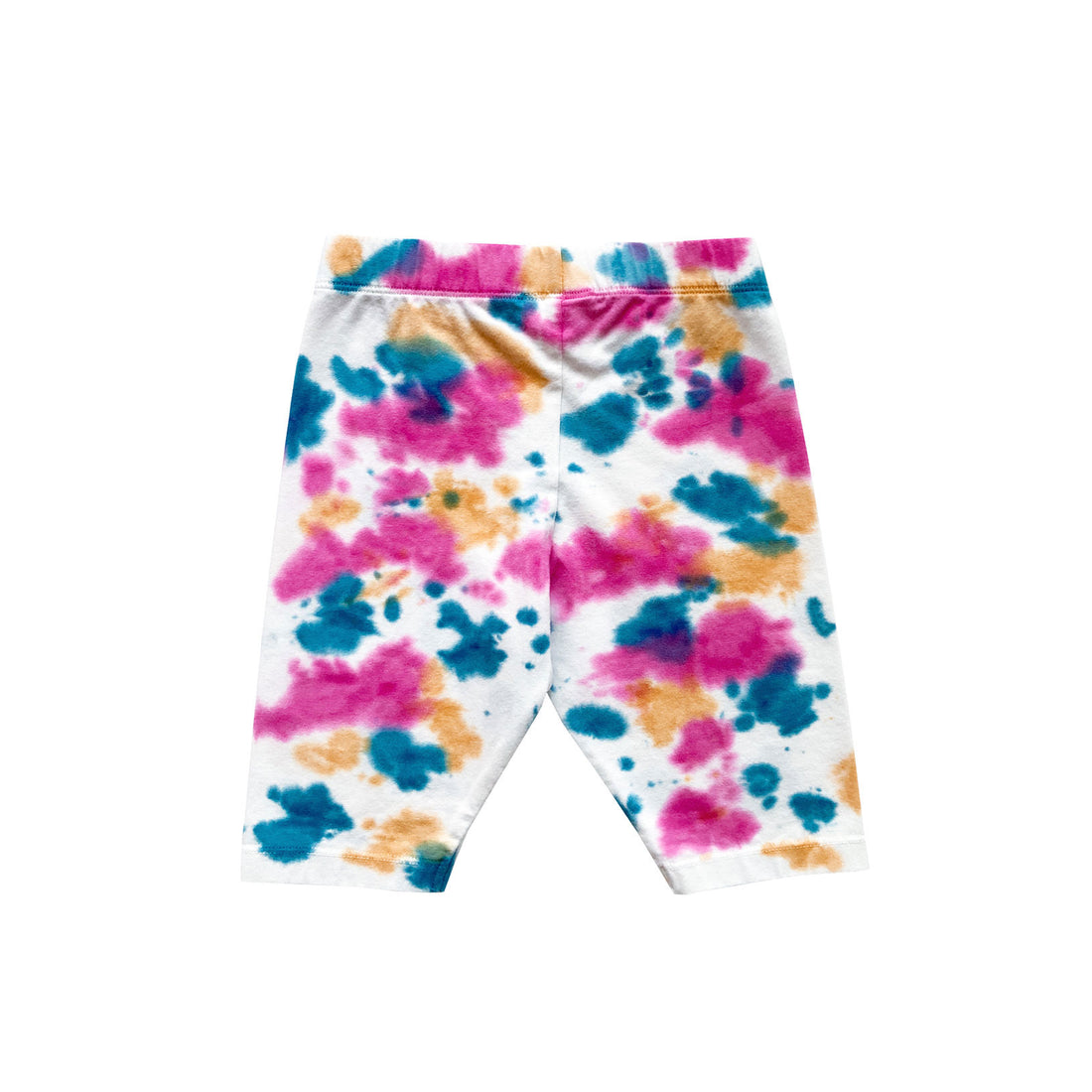 Little Man Happy Multicolor Tie Dye Bike Shorts