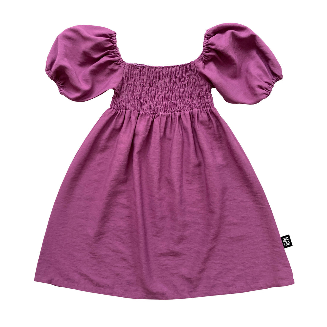 Little Man Happy Violet Smocked Dress