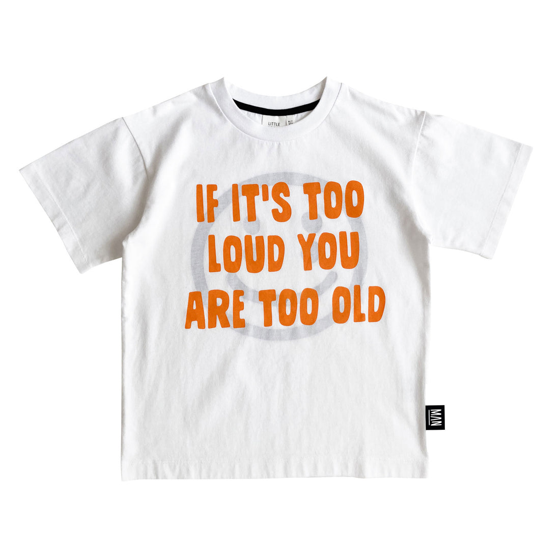 Little Man Happy White You Are Too Old Skate T-Shirt