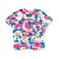 Little Man Happy Shocking Pink You Are Too Old Tie Dye Skate T-Shirt