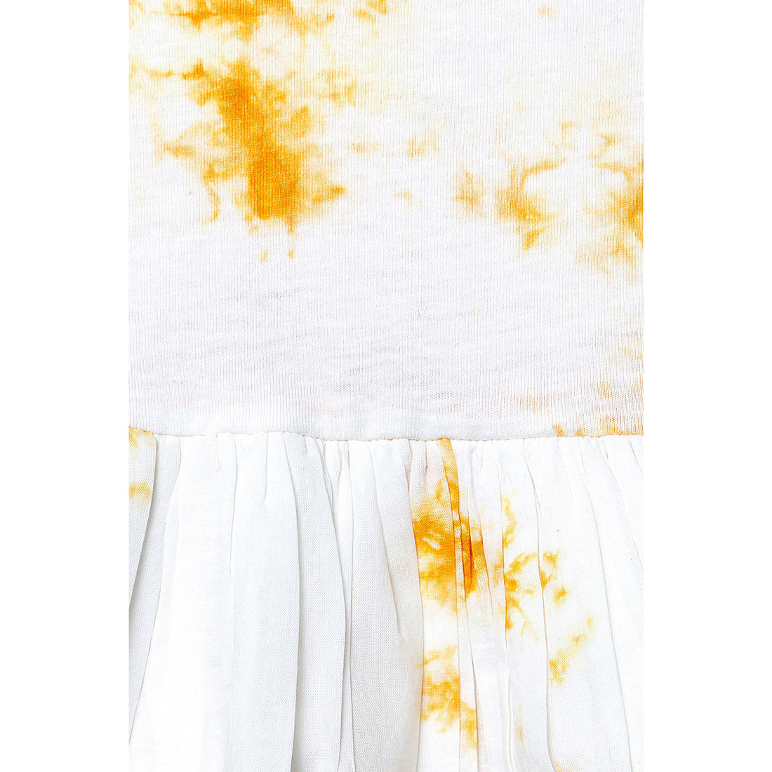 Chandamama Yellow Tie Dye Lively Dress