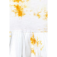 Chandamama Yellow Tie Dye Lively Dress