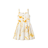 Chandamama Yellow Tie Dye Lively Dress