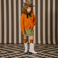 Misha and Puff Boucle Everyday Cardigan - Squash Blossom