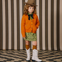 Misha and Puff Boucle Everyday Cardigan - Squash Blossom