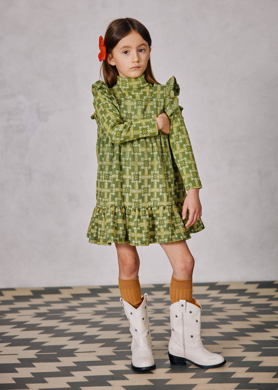 Misha and Puff Turtleneck  - Basil Railroad