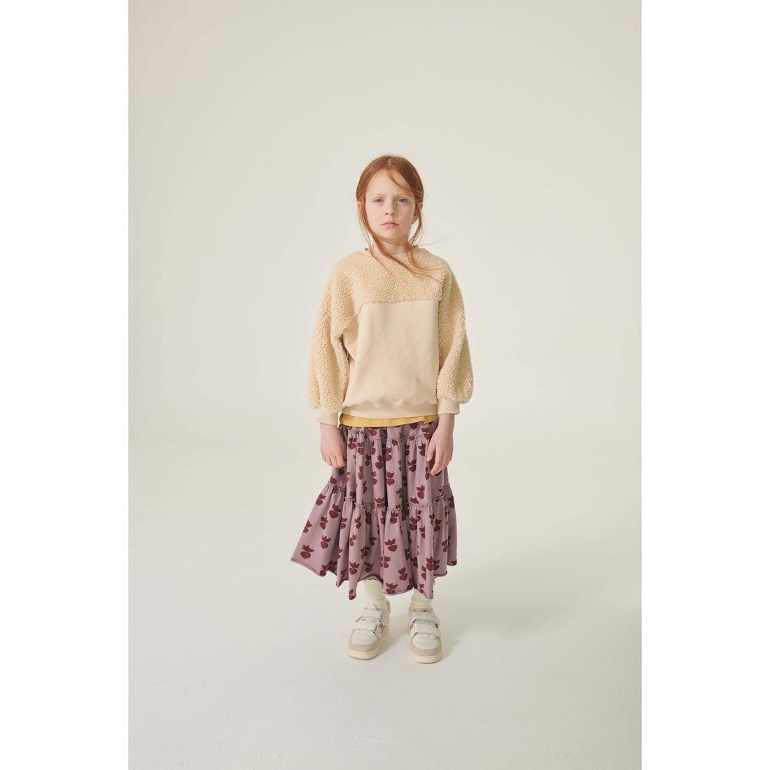 Letter To the World Ecru Crabapple Sweatshirt
