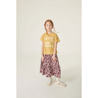 Letter To the World Orchid Dark Hickory Skirt