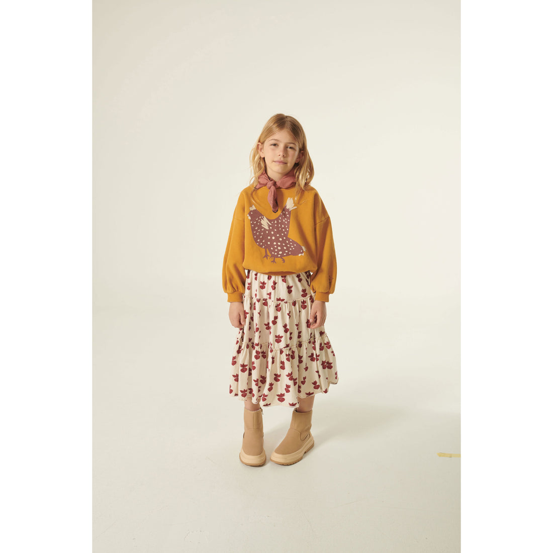 Letter To the World Latte Hickory Skirt