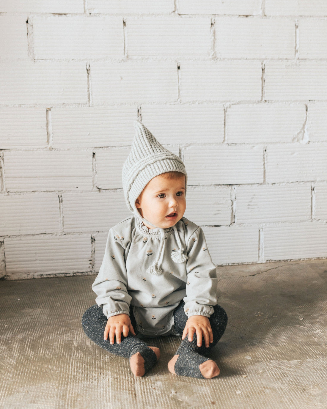 Buho Glacier Print Baby Romance Romper