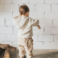 Buho Natural Baby Warm Waffle Jacket