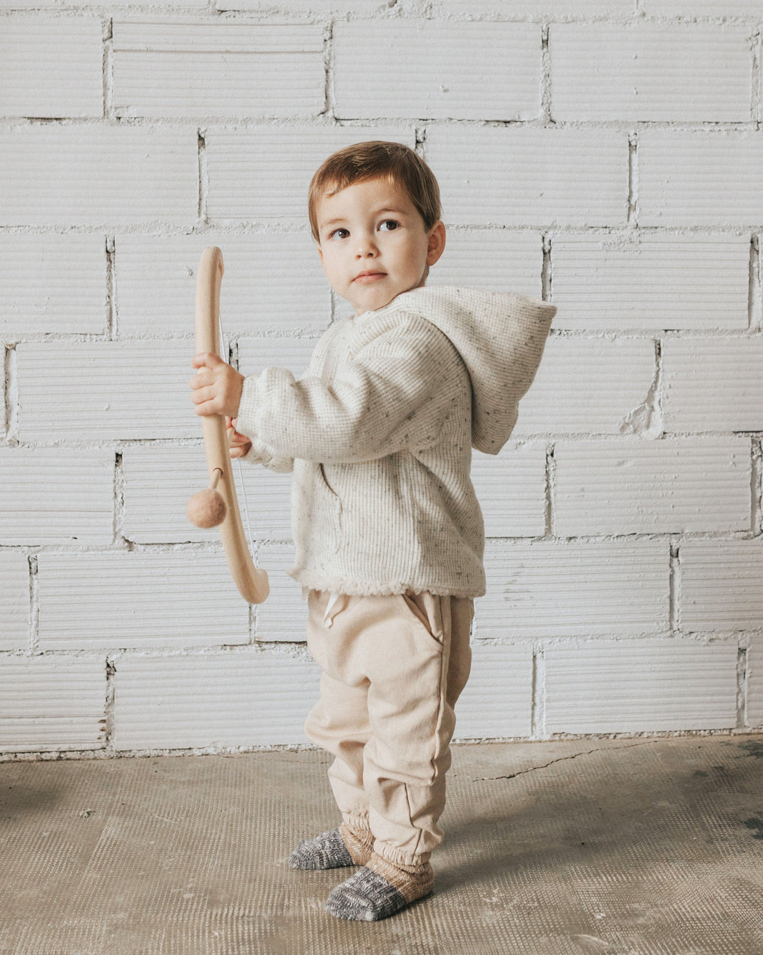 Buho Natural Baby Warm Waffle Jacket