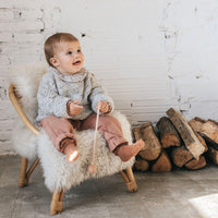 Buho Natural baby Folk Sweater