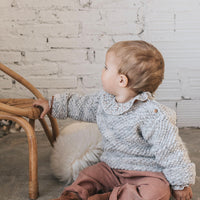 Buho Floral Baby Fall Blouse