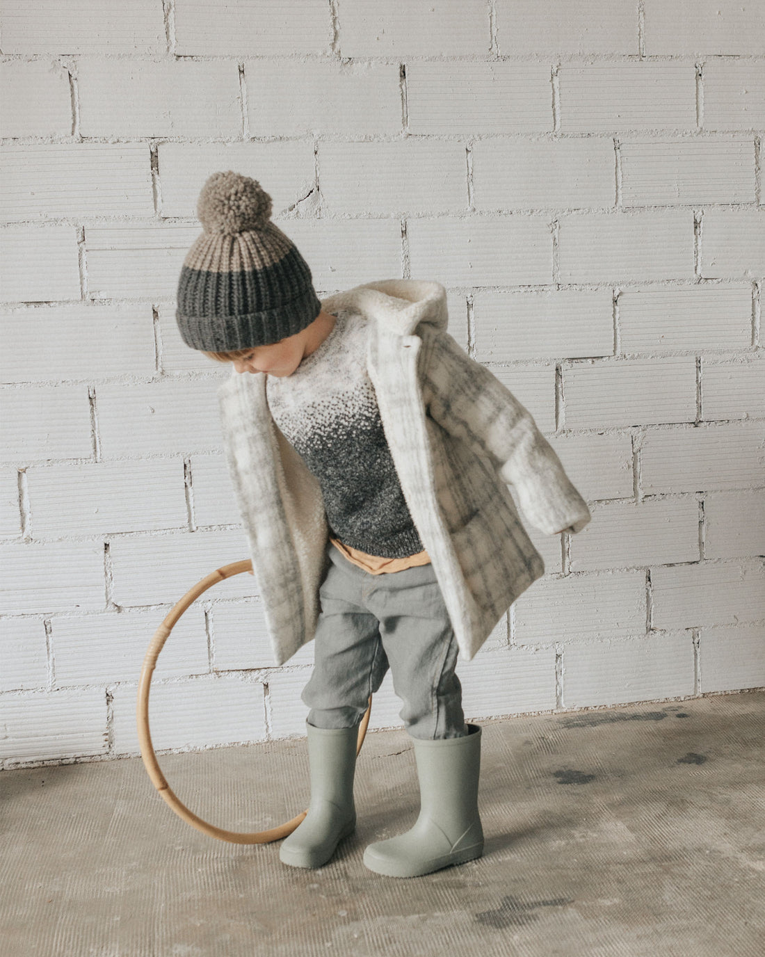 Buho Plaid Hooded Jacket