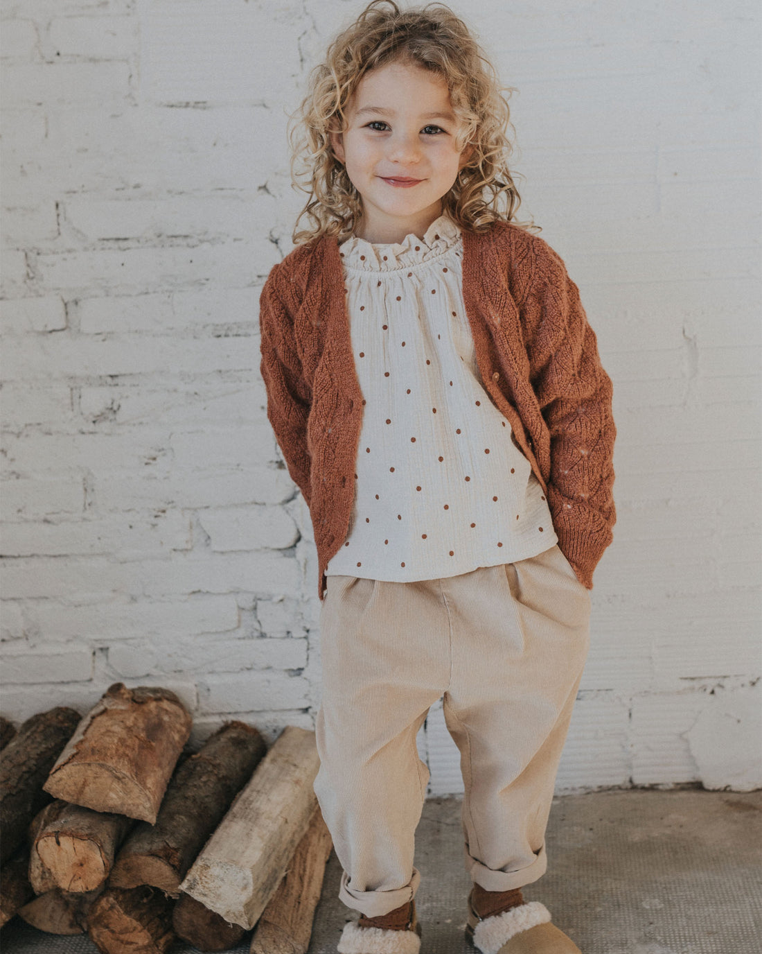 Buho Rust Boho Cardigan