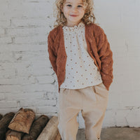 Buho Rust Boho Cardigan