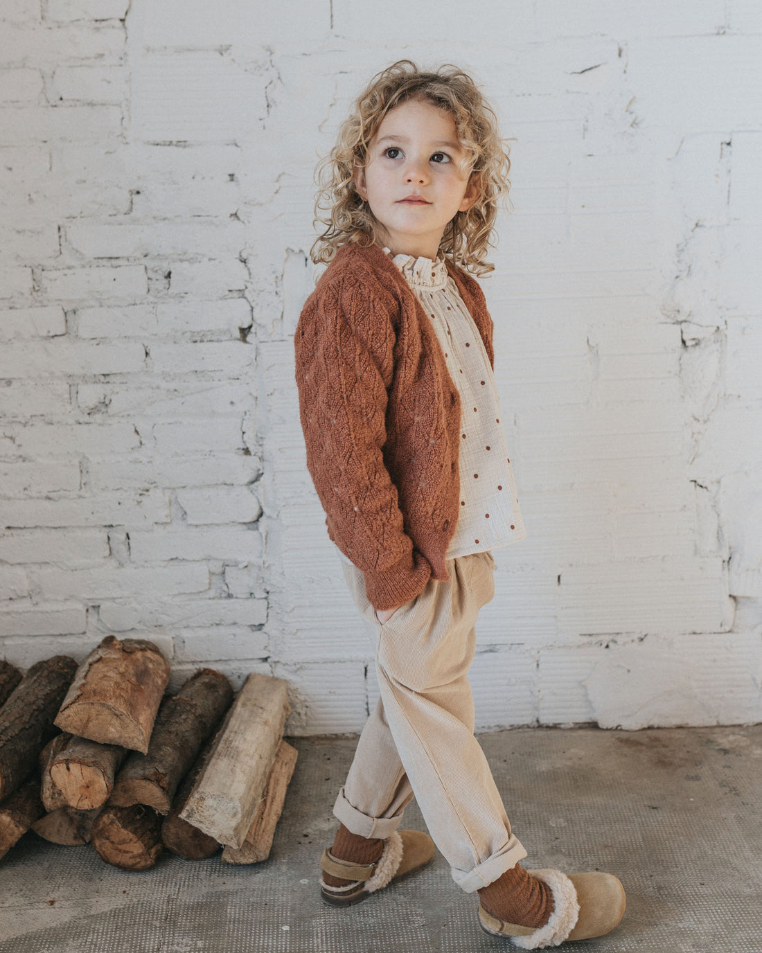 Buho Rust Boho Cardigan