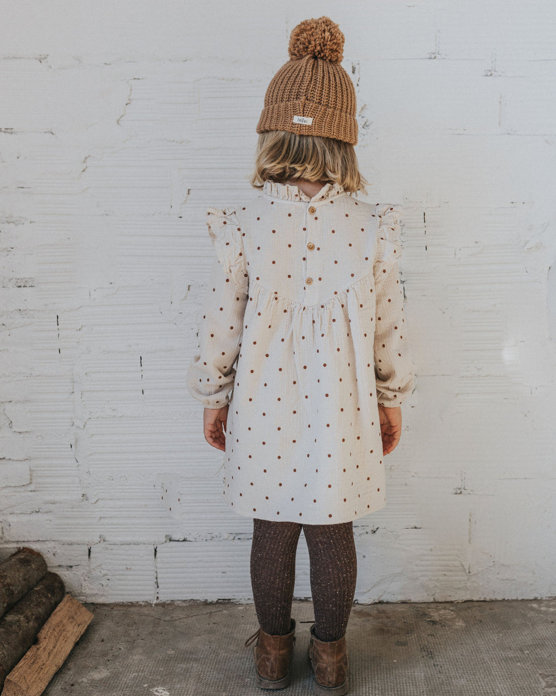 Buho Sand Polka Dots USA Dress