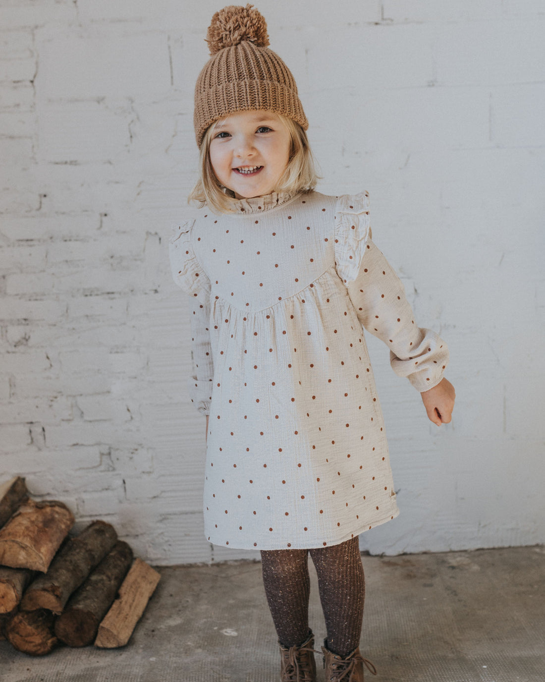 Buho Sand Polka Dots USA Dress